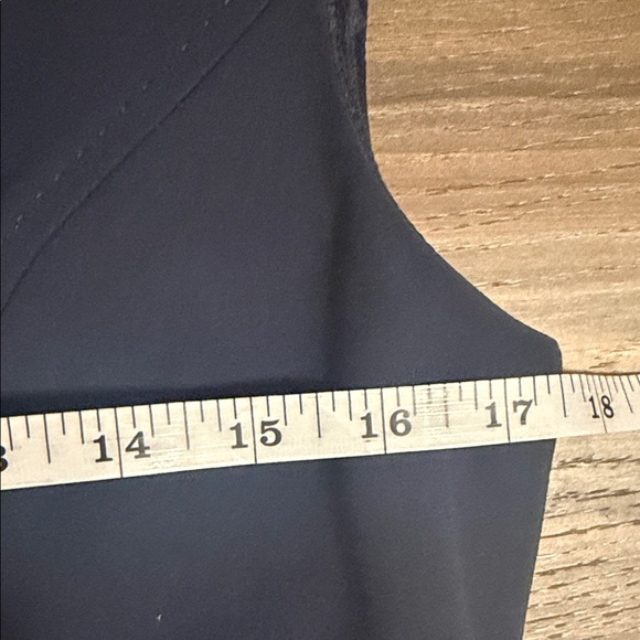 Brooks Brothers Womens Dress 10 Sheath Navy Career Sleeveless Office Knee Length - Picture 6 of 8